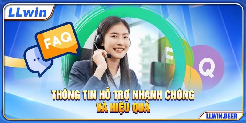 Thông tin hỗ trợ nhanh chóng và hiệu quả Thông tin hỗ trợ nhanh chóng và hiệu quả