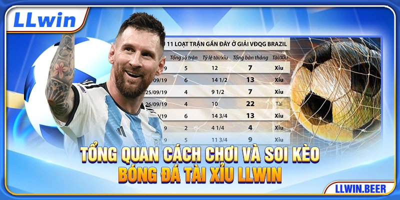 Tổng quan cách chơi và soi kèo bóng đá tài xỉu LLWIN
